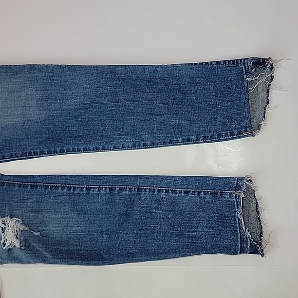 Madewell 10" High-Rise Skinny Jeans: Drop Step-Hem Edition/ 25. - Picture 12 of 15